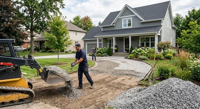 Gravel Laying in Waldorf, MD