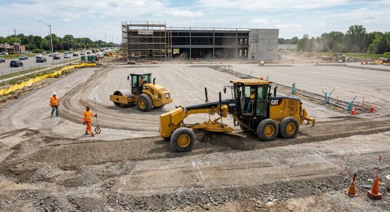 Parking Lot Excavation in Salt Lake City, UT
