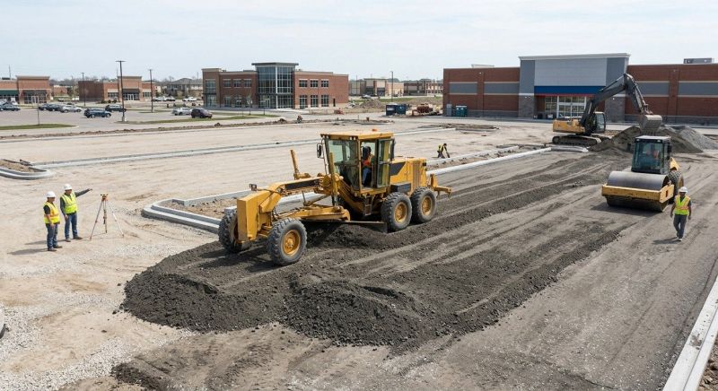 Parking Lot Leveling in Park City, UT