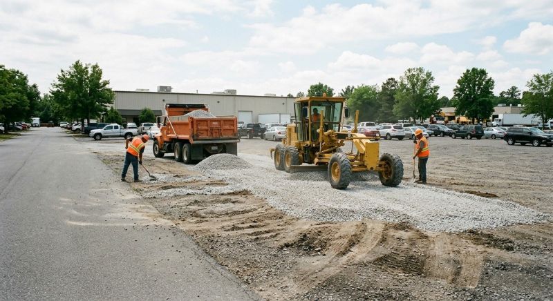 Parking Lot Leveling in Gainesville, GA