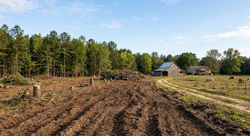 Property Line Clearing in Marietta, GA