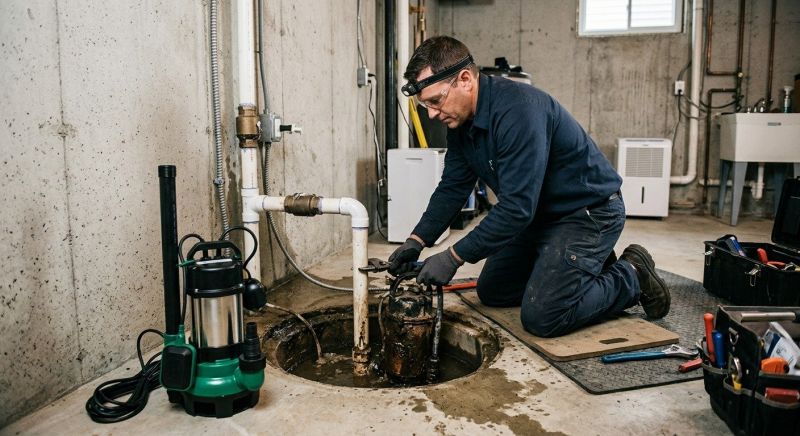 Sump Pump Plumbing in Huntsville, AL